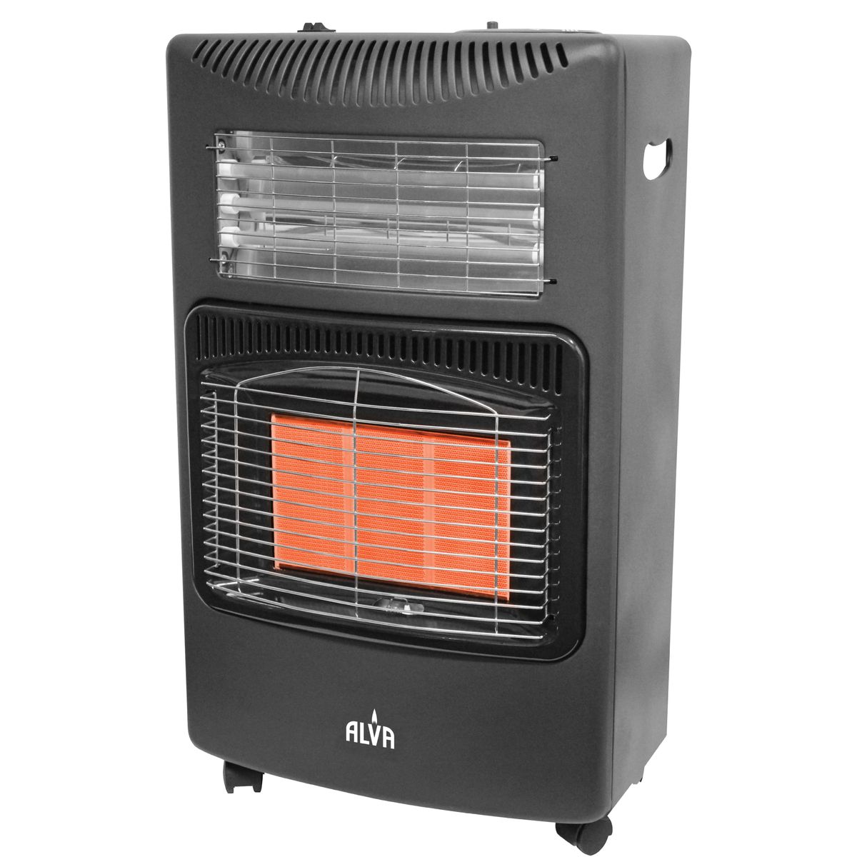 ALVA - Infrared Radiant Gas & Electric Dual Indoor Heater + Cadac 9kg Gas Cylinder (Combo)