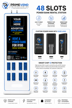 48 Slots Power Bank Rental Custom Machine