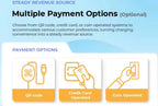 10 Bay Fast Charging Locker Credit Card Payment Multi-grid Charging Fast Charging Station